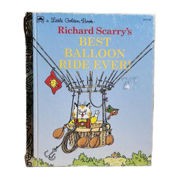 Little Golden books Lot Beauty And The Beast Richard Scarry Fire Engines Disney - Picture 8 of 16